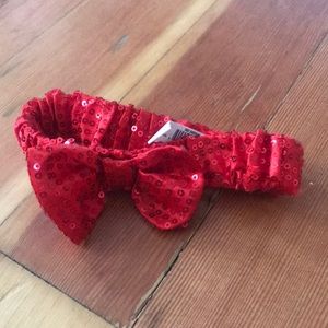 💝 $1 when Bundled 💝 Red Sequins Bow Headband